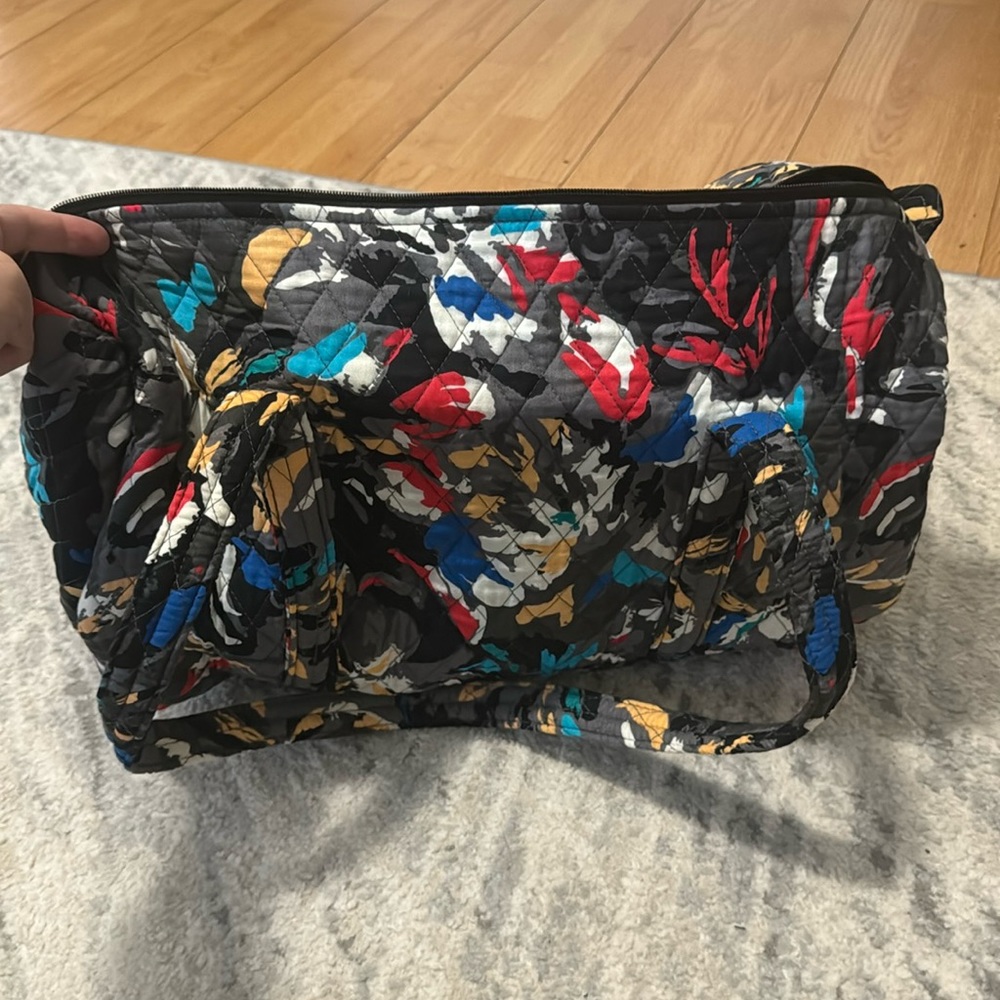 Vera Bradley travel bag.